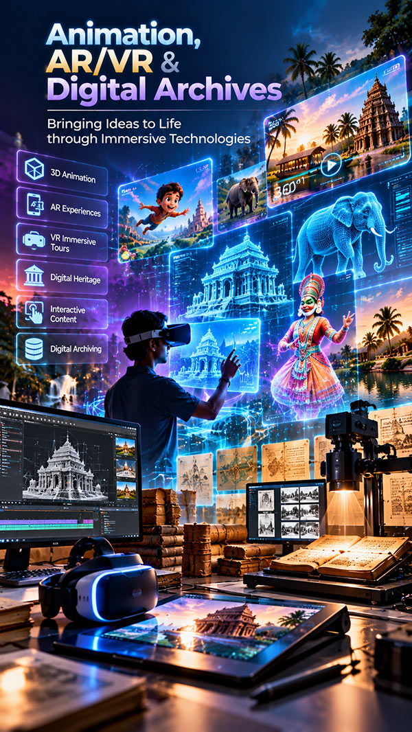 Animation, AR/VR & Digital Archives