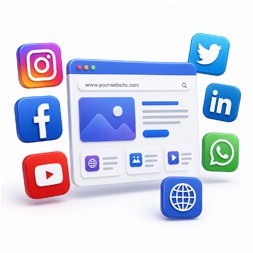web-social-media